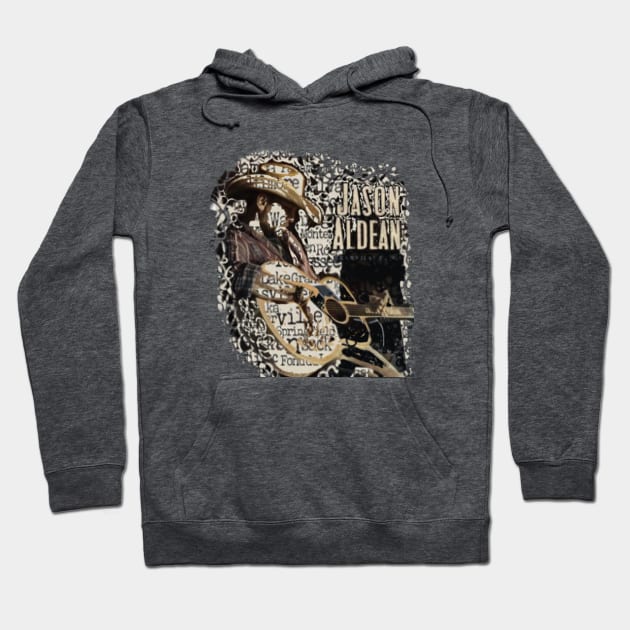 Jason Aldean/ Hoodie by Asme